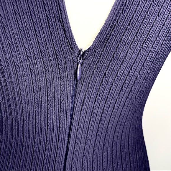 *ASTR* The Label Nordstrom Navy Ribbed Bodycon Dress NWT - Picture 8 of 14